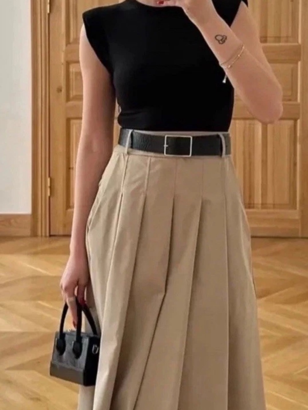 Zara Belted Dress - Picture 7 of 10
